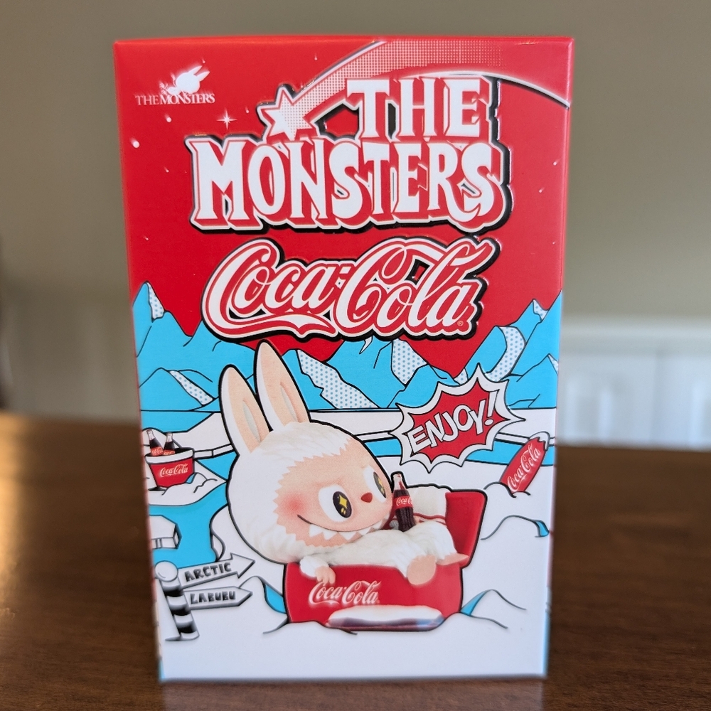 Pop Mart The Monsters Coca-Cola Labubu Figure New Sealed